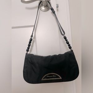 Vintage Christian Dior Malice Should Bag Black - Gently Used